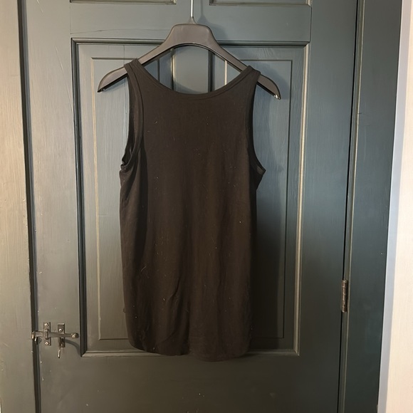Ana v-neck tank top black size M - Picture 2 of 2